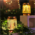Bigfoot Outdoor Solar Hanging Lanterns 2 Pack - Decorative Garden