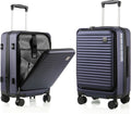 Expandable Carry On Luggage Durable Hardside Lightweight Spinner