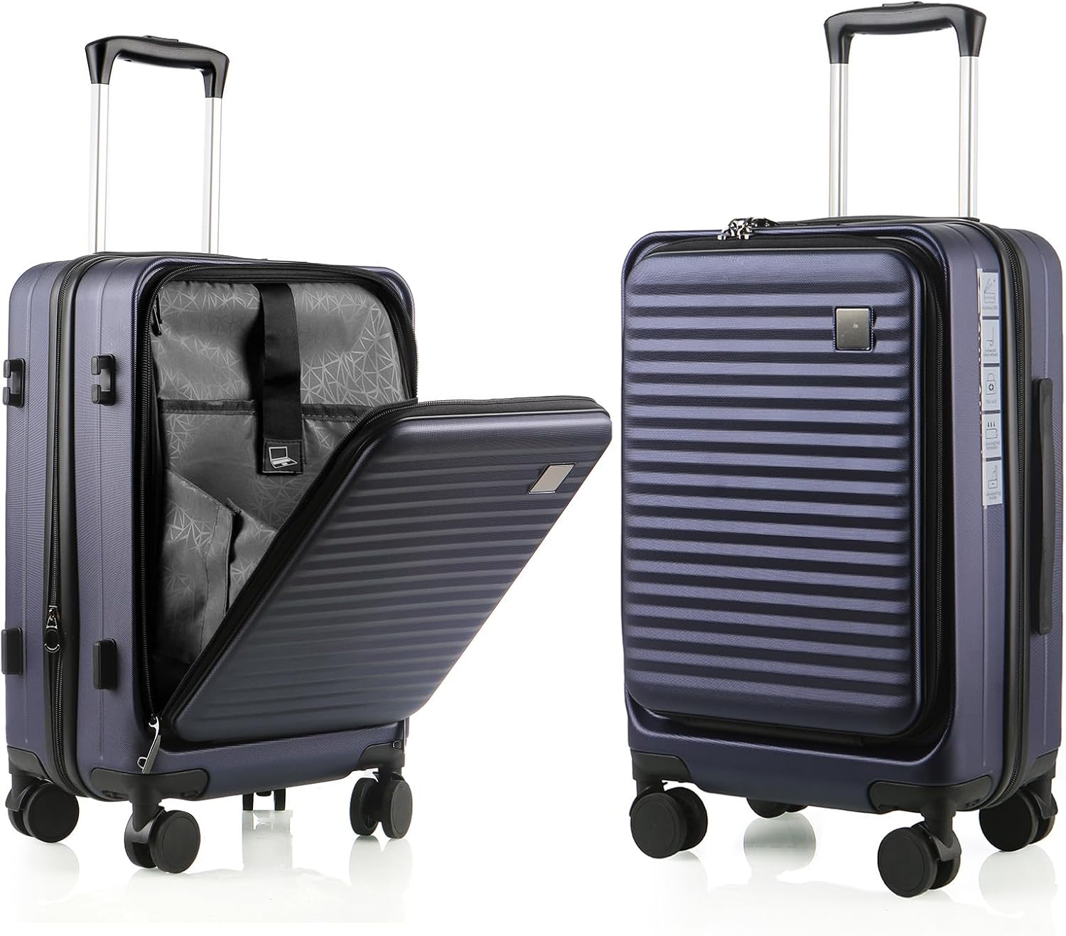 Durable Expandable Carry On Luggage with TSA Lock and Wheels