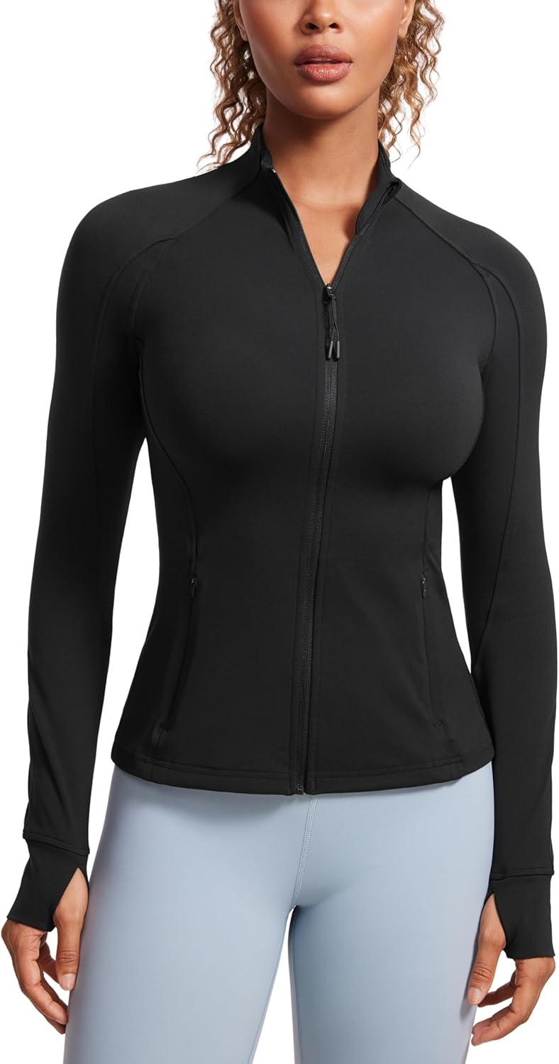 CRZ YOGA Butterluxe Womens Full Zip Workout Jackets Review
