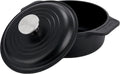 Victoria 2-Quart Cast Iron Dutch Oven with Lid and Dual Handles