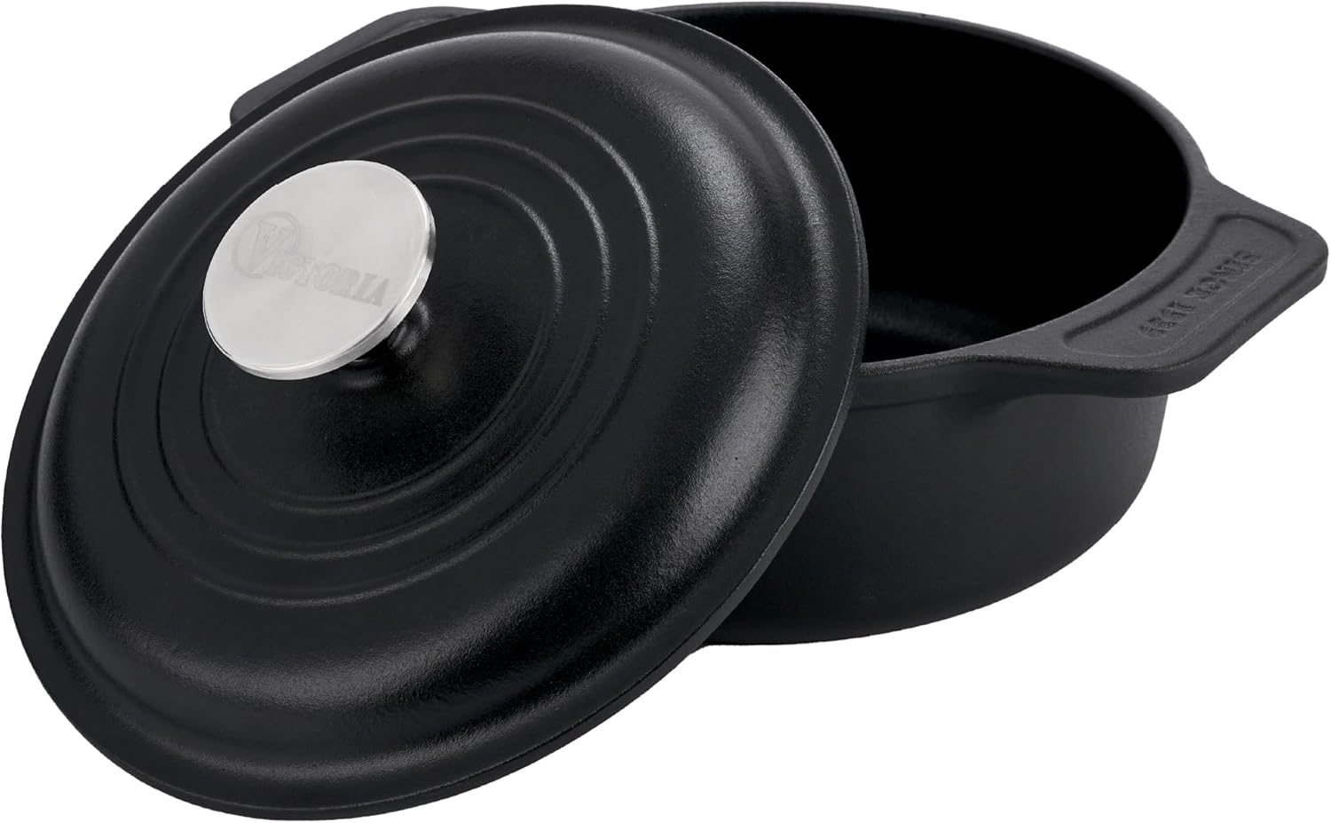 Victoria 2-Quart Cast Iron Dutch Oven for Perfect Cooking