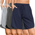Quenteen Women's Athletic Bermuda Shorts - Loose 9in Inseam Comfort