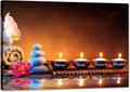 Zen Wall Art Decor Breathe Canvas Picture for Relaxation