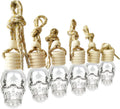 7 PCS Mini 10ml Skull Perfume Bottle for Car Air Freshener - Cute