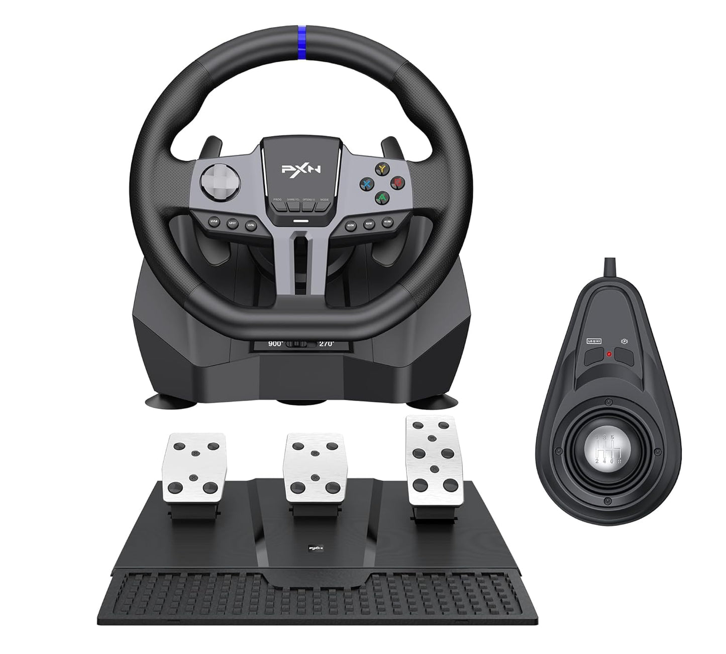 PXN V9 Gen2 Gaming Racing Wheel for PC, PS4, Xbox Series X/S