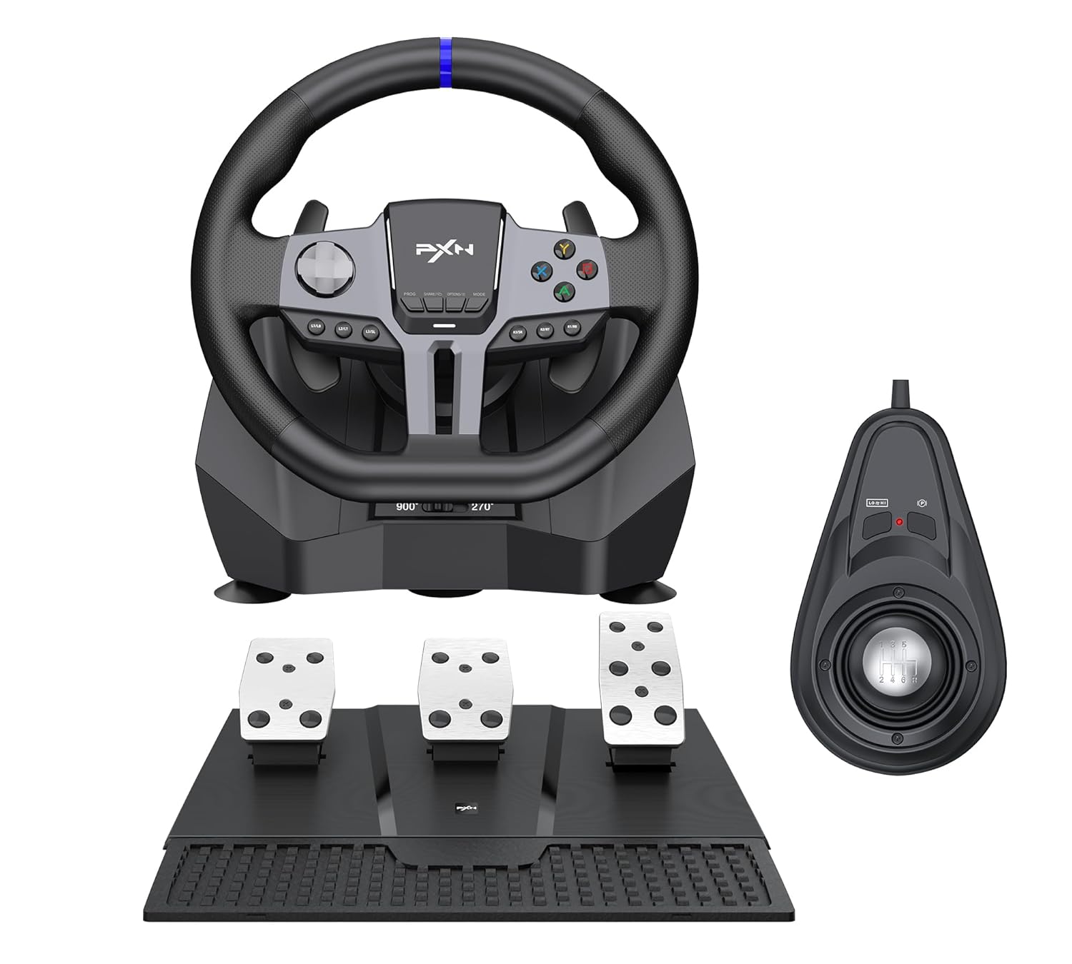 PXN V9 Gen2 Gaming Racing Wheel for PC, PS4, Xbox Series X/S