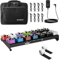 STRICH Pedal Board PB-S22 with Built-In Power Supply - Compact Durable