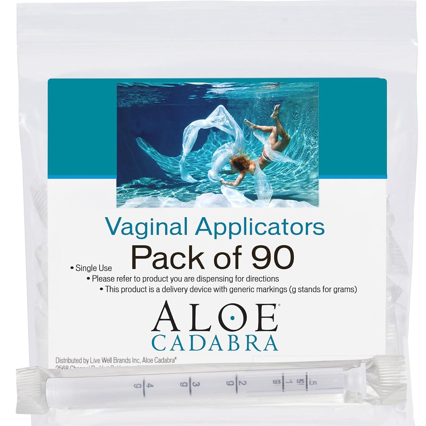 Aloe Cadabra Disposable Vaginal Applicators for Easy Use