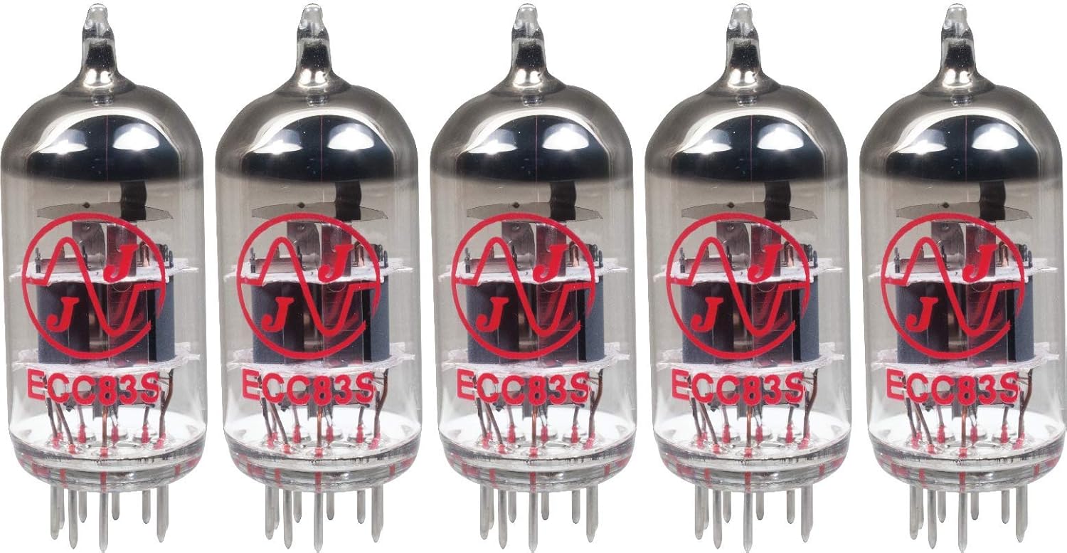 JJ Electronics 12AX7 / ECC83 Preamp Tubes - Package of 5