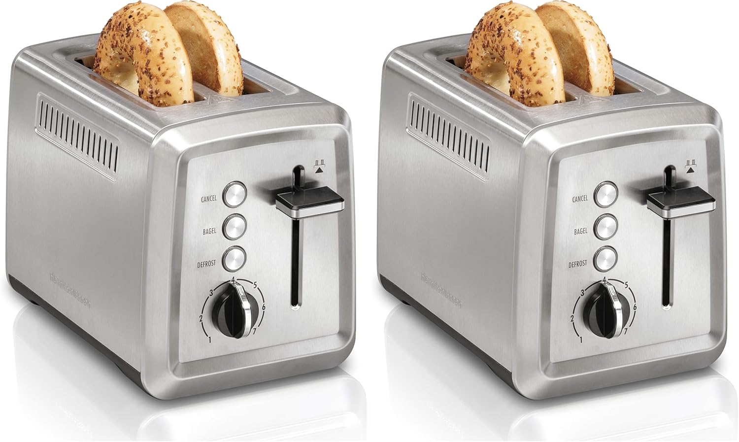 Hamilton Beach 2 Slice Toaster with Extra-Wide Slots and Features
