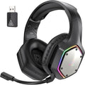 2.4GHz Wireless Gaming Headset for PC PS4 PS5 - Lag-Free 7.1 Sound