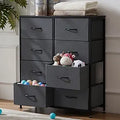 DUMOS Dresser for Bedroom 8-Drawer Cloth Organizer - Stable, Spacious