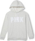 PINK Logo Campus Hoodie Sweatshirt for Women - Cozy Style