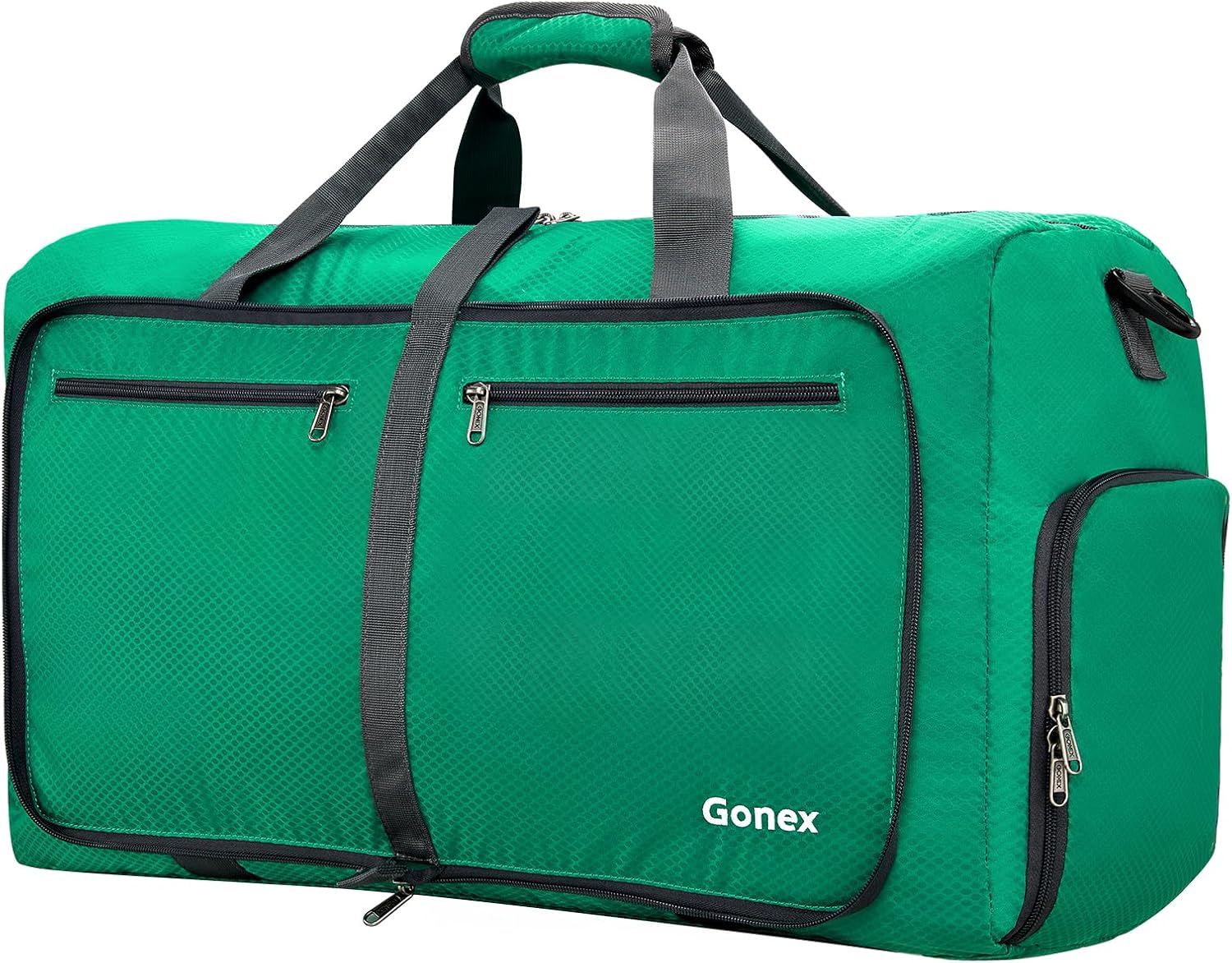 Gonex Large Foldable Travel Duffle Bag with Shoe Compartment