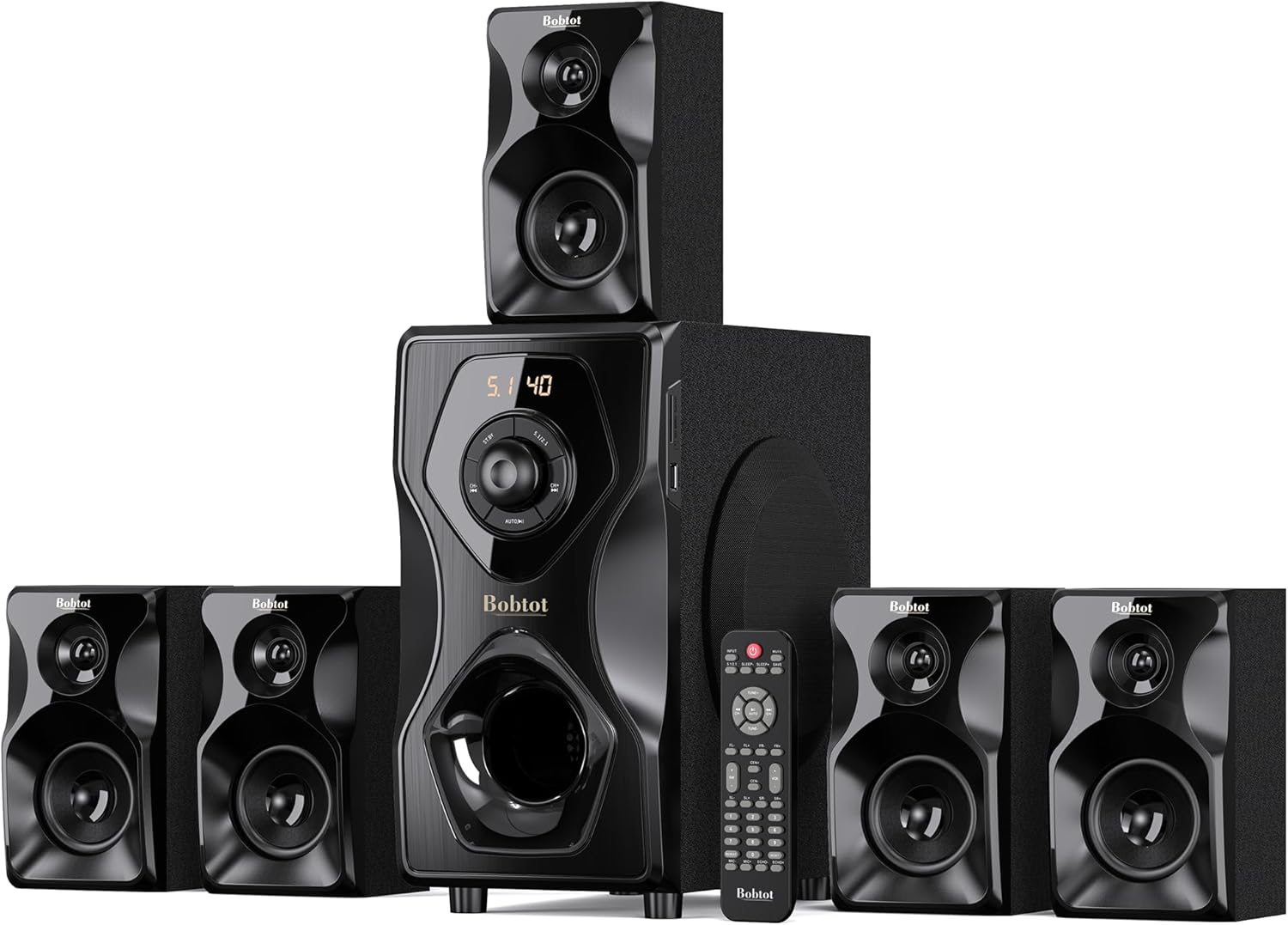 Immersive Surround Sound System - 700W Peak Power