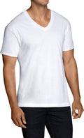 Fruit of the Loom Men's V-Neck Undershirts for Comfort & Fit