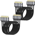 3 FT HDMI Cable 8K 10-Pack - High Speed 48Gbps HDMI 2.1 Cables