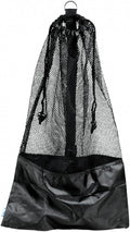 Black Snorkel Bag Mesh Draw String w/Shoulder Strap - Large Capacity