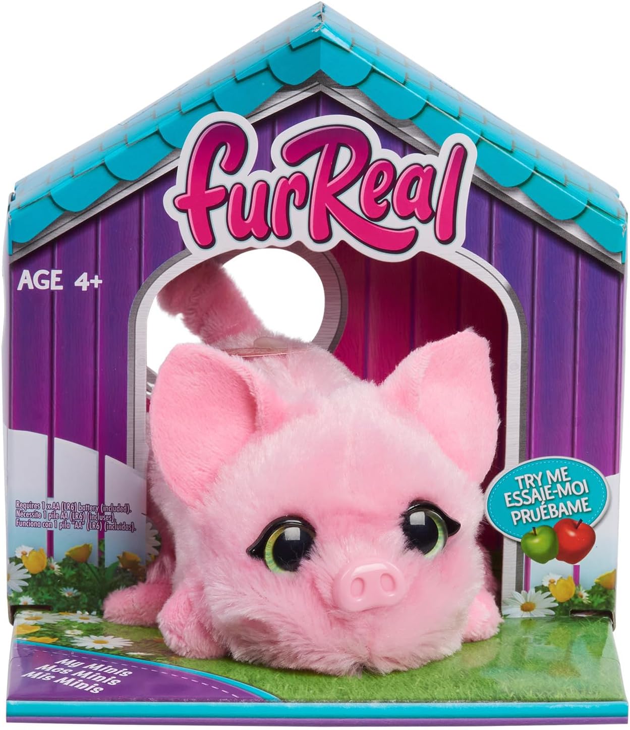 Interactive Motion Pink Piglet Plushie for Kids