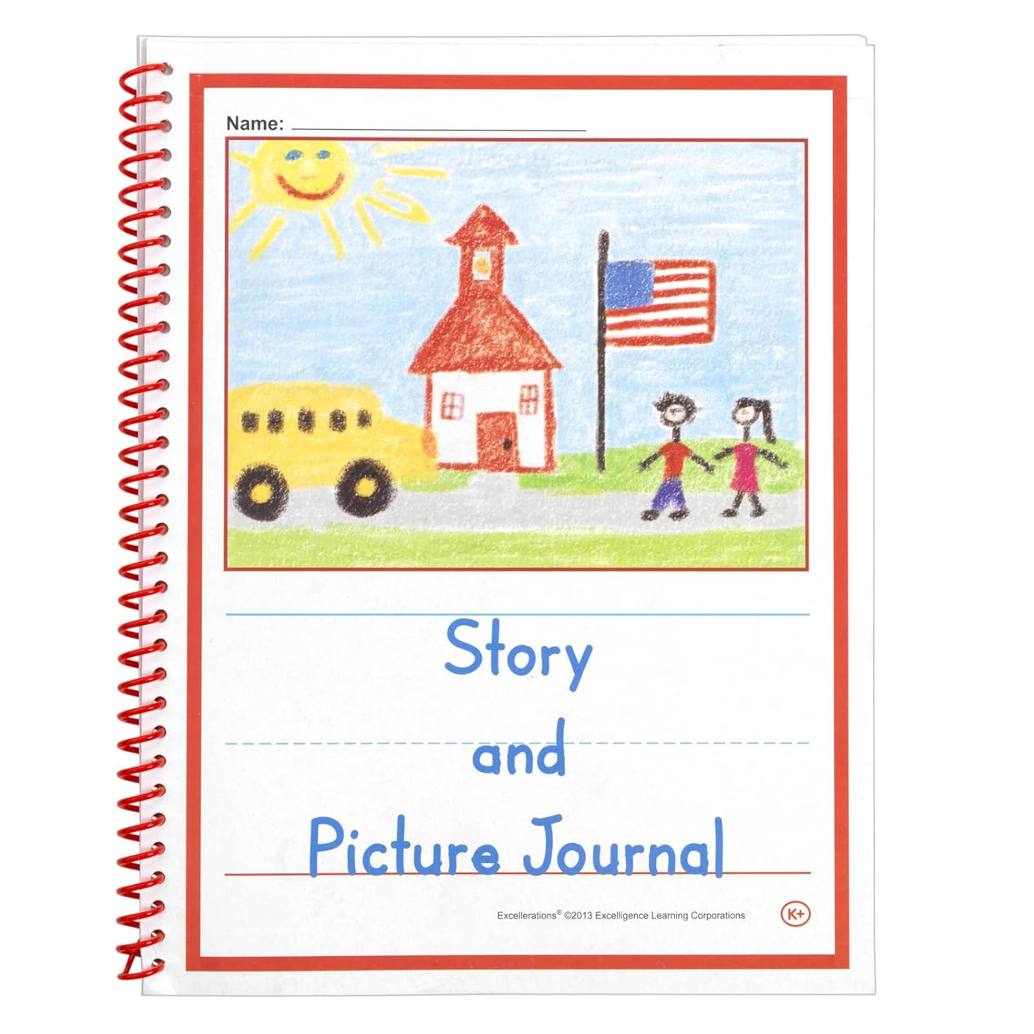 10 Kids Story Journals, Arts & Crafts Set | Classroom Essentials