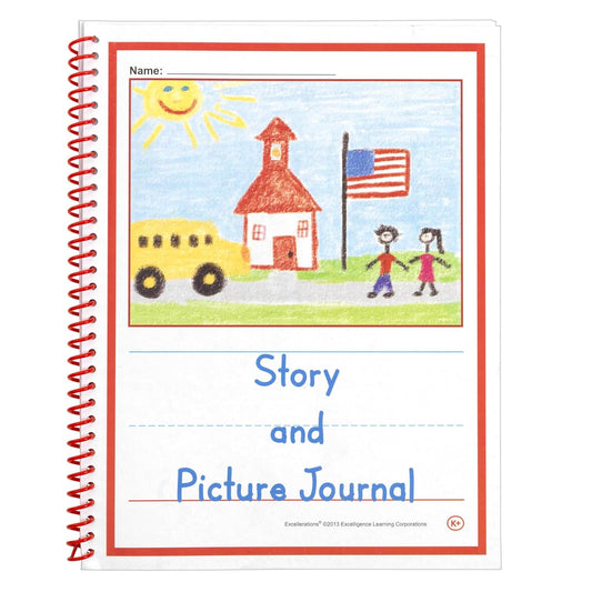 10 Kids Story Journals, Arts & Crafts Set | Classroom Essentials