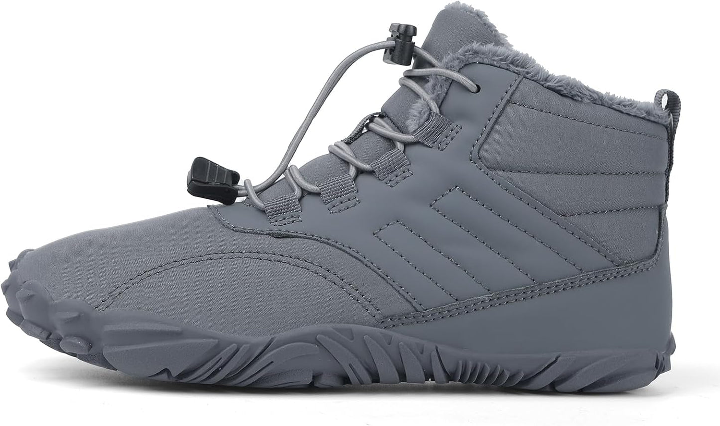 Warm Waterproof Barefoot Winter Boots