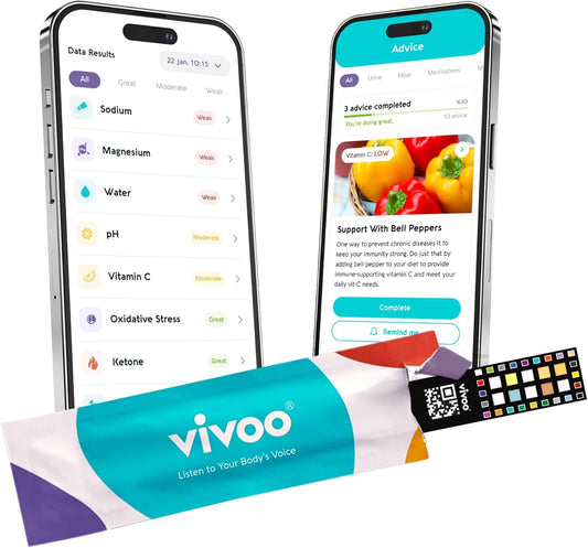 Vivoo Urine Test Strips for Keto, Hydration, and Wellness Tracking