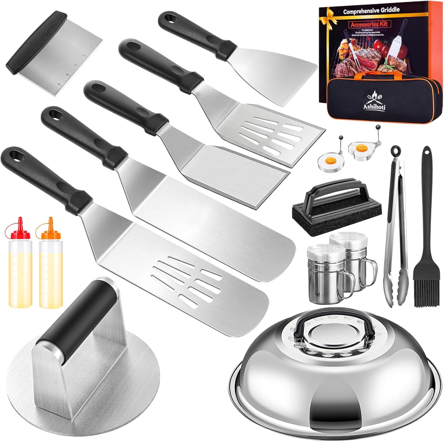 Griddle Accessories for Blackstone with Burger Press and More