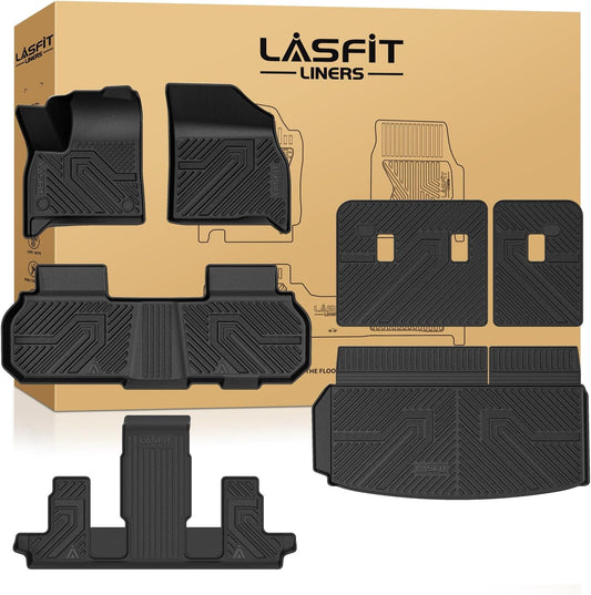 LASFIT Custom Fit Floor Mats for Chevy Traverse & GMC Acadia
