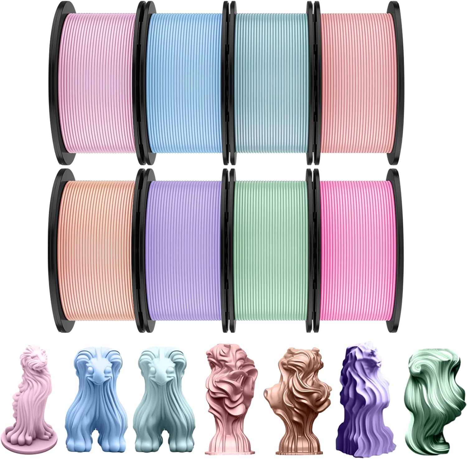 Pangda 3D Printer Filament Bundle for Vibrant Holiday Crafts