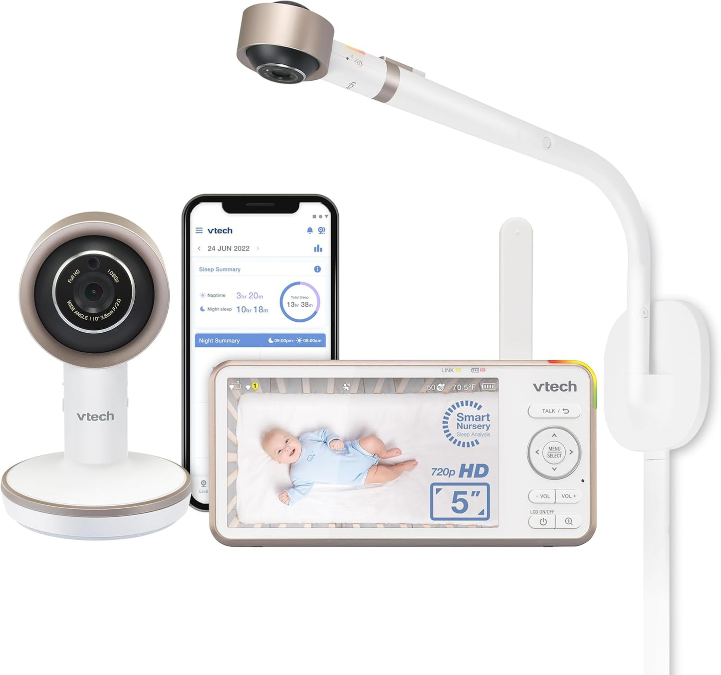 VTech Smart Baby Monitor with Sleep Analysis