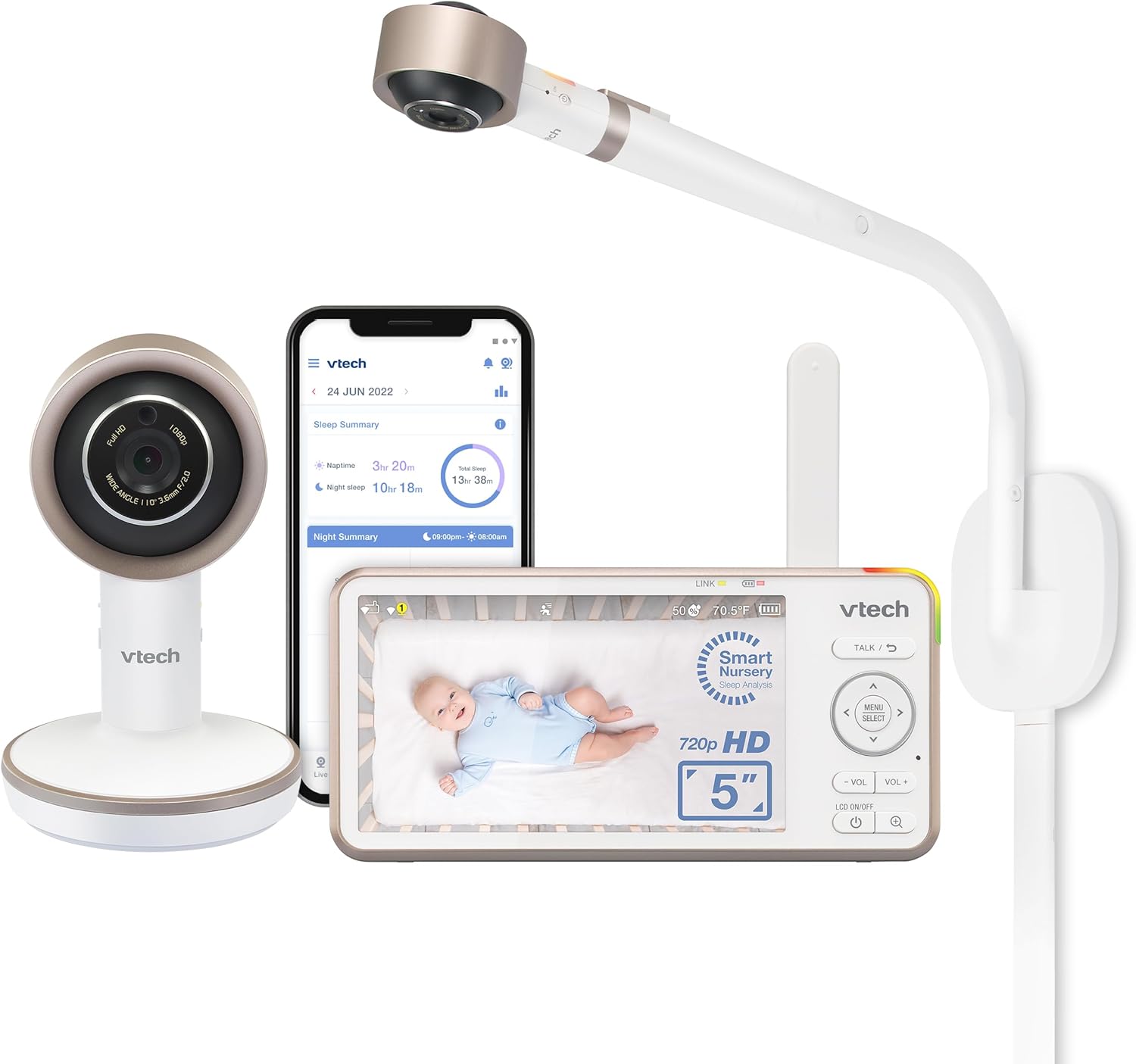 VTech Smart Baby Monitor with Sleep Analysis