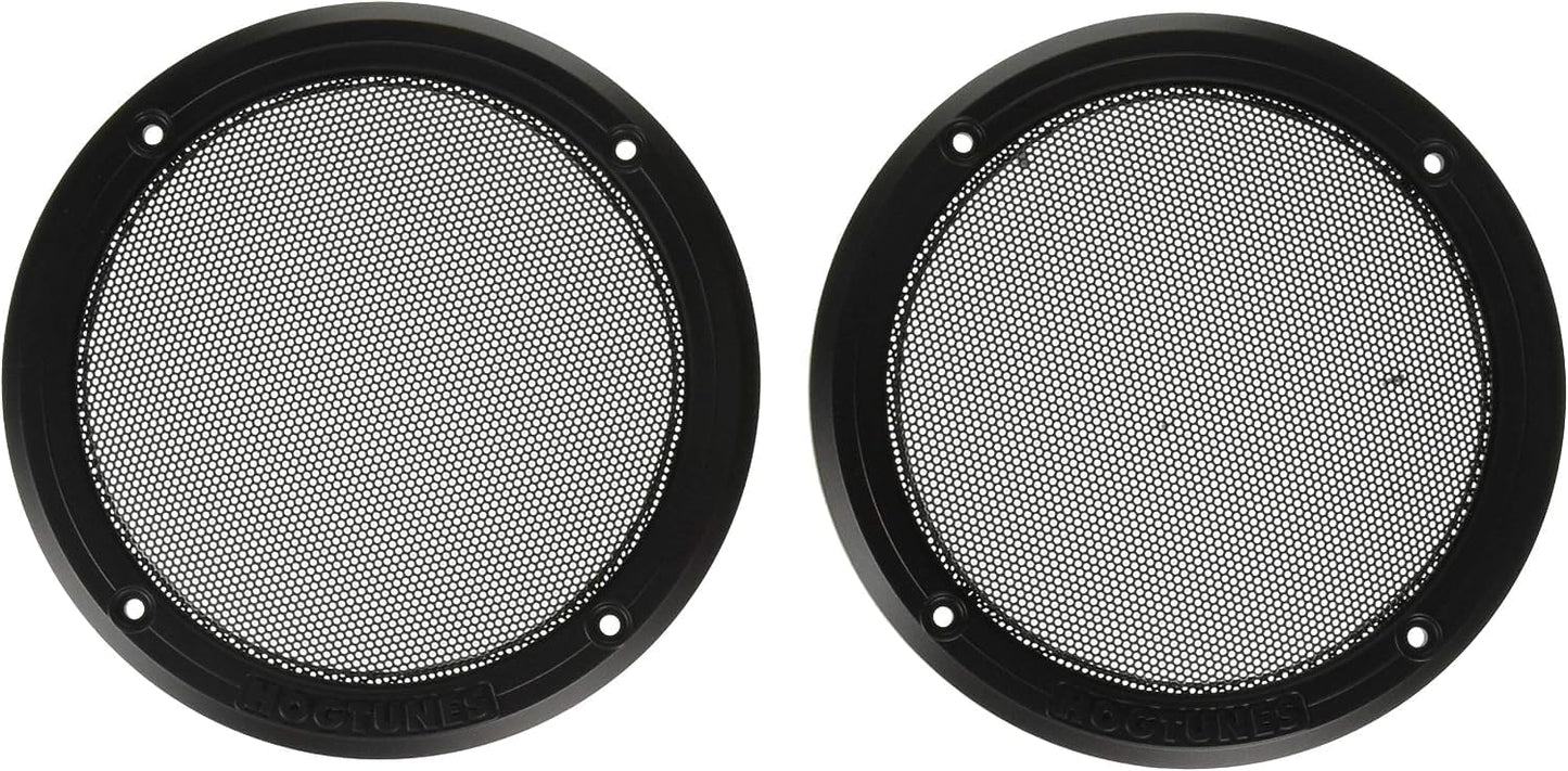 Hogtunes Rear Speaker Grills for Harley-Davidson Motorcycles