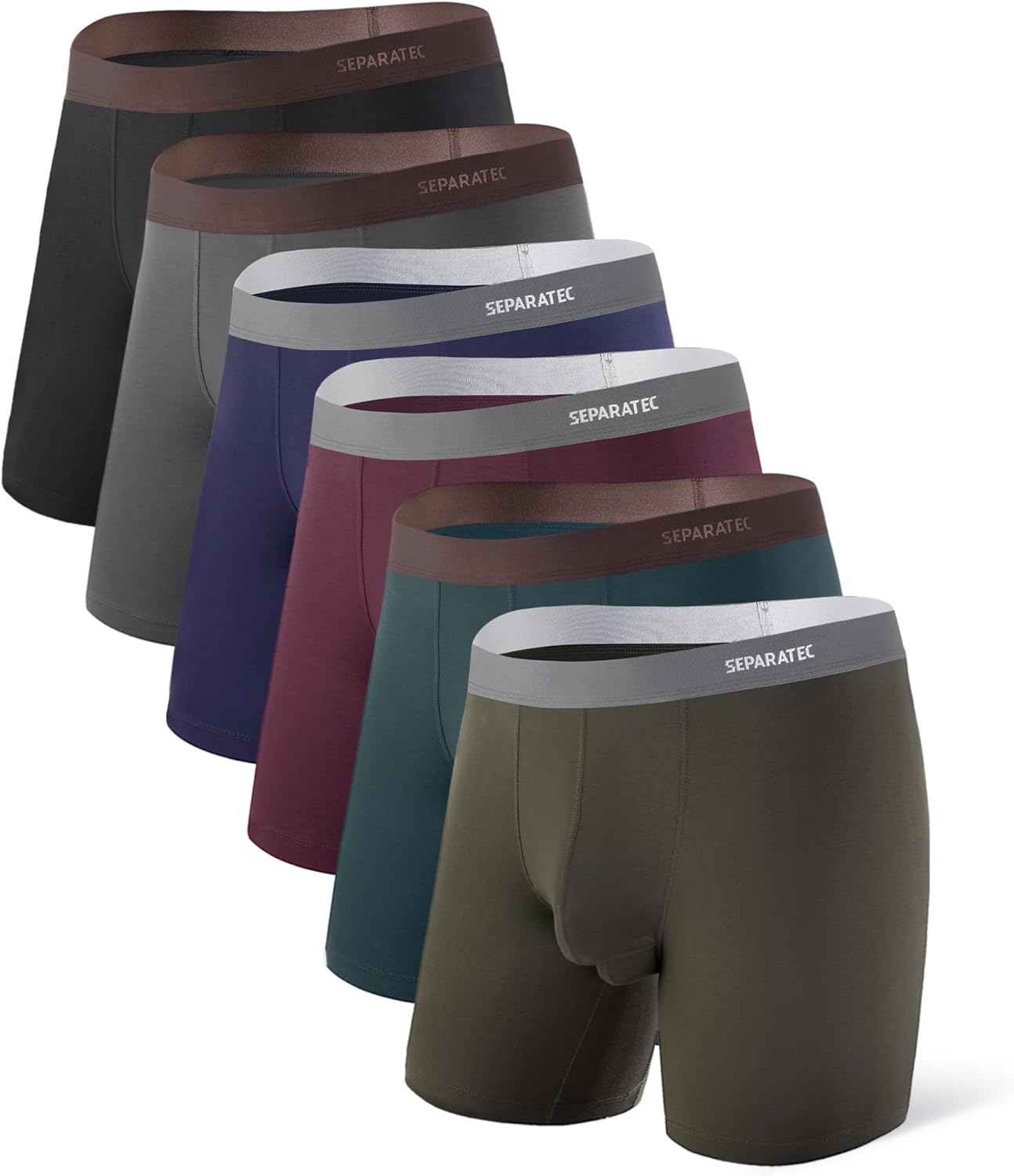 Separatec Mens Underwear with Pouch for Ultimate Comfort