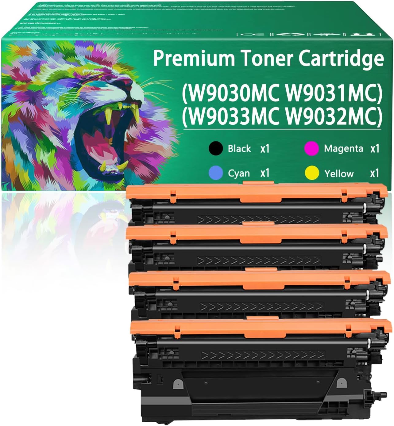 High-Yield Toner Set for HP Color LaserJet MFPs