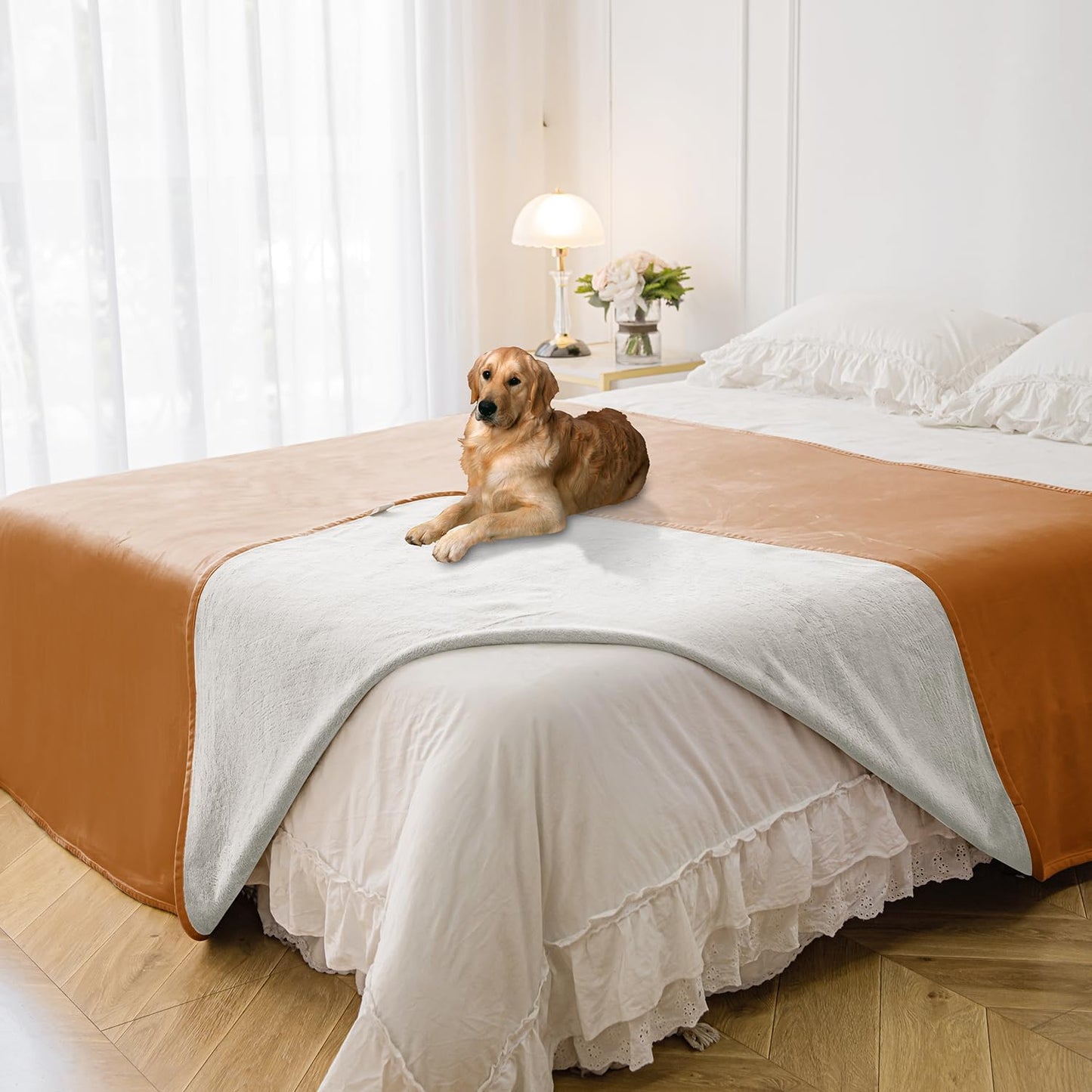 Waterproof Blanket for Bed Protection by Tuffeel 82ft x 120ft