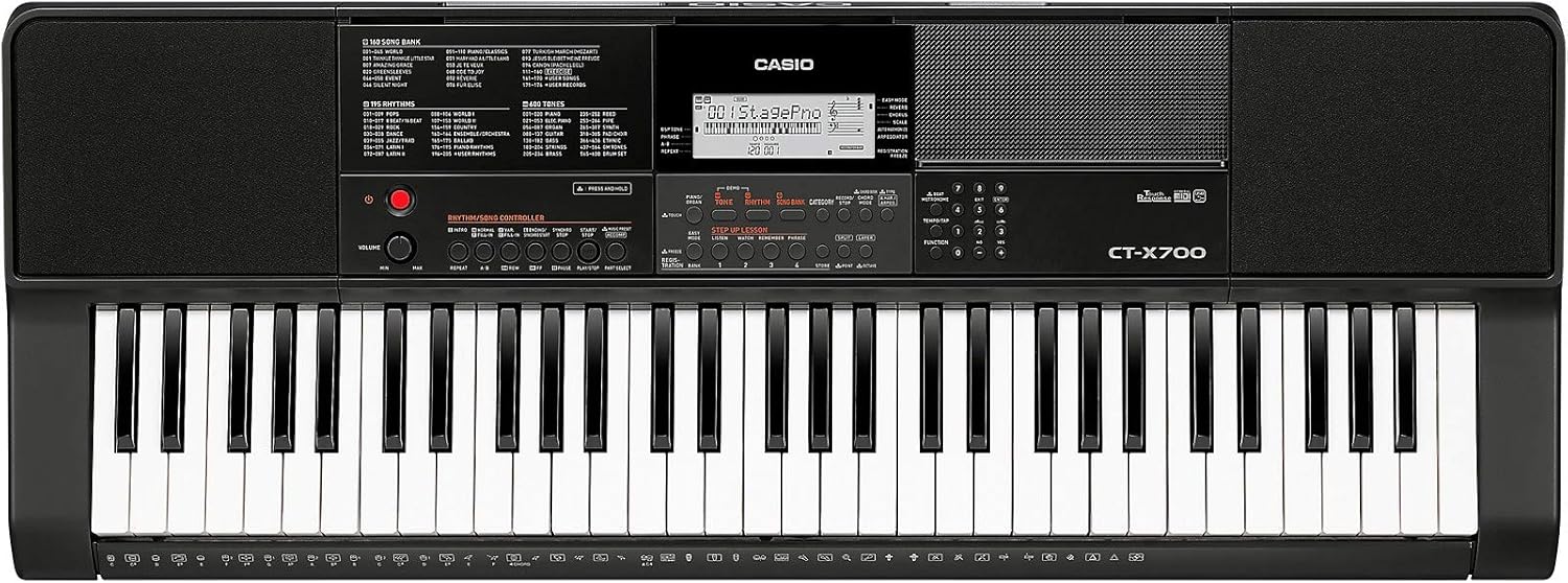 Casio CT-X700 Educational Keyboard Pack with Power Supply