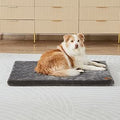 Memory Foam Dog Crate Pad XL - Supportive Orthopedic Crate Mat