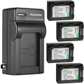 2600mAh IA-BP210E Replacement Battery 4-Pack with AC Charger - Long