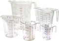 Winco 5-Piece Measuring Cup Set, Polycarbonate Clear - Durable Kitchen
