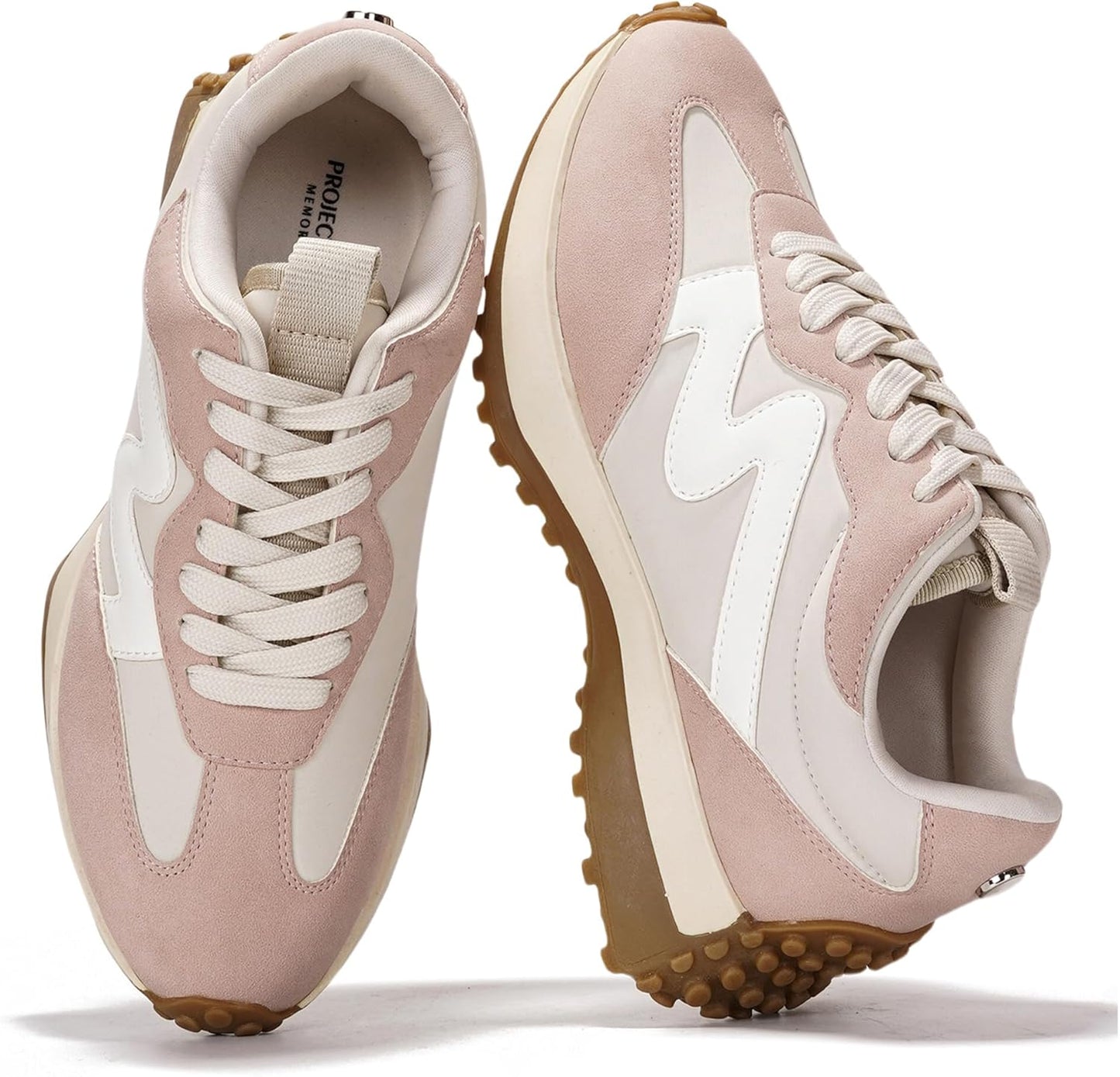 Trendy Sneakers for Women - Comfortable Memory Foam Casual Shoes