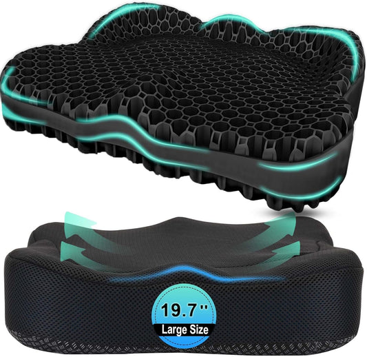 Large Gel Seat Cushion for Ultimate Comfort