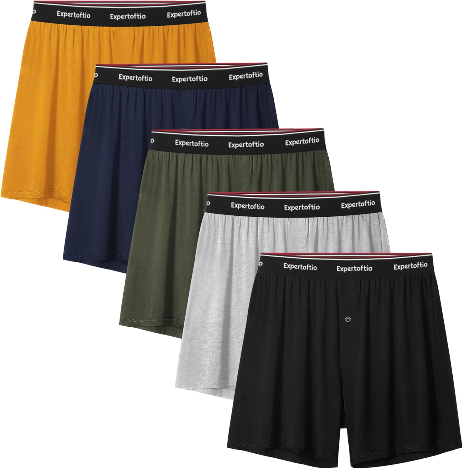 Boxers for Men Viscose from Bamboo Underwear for Comfort
