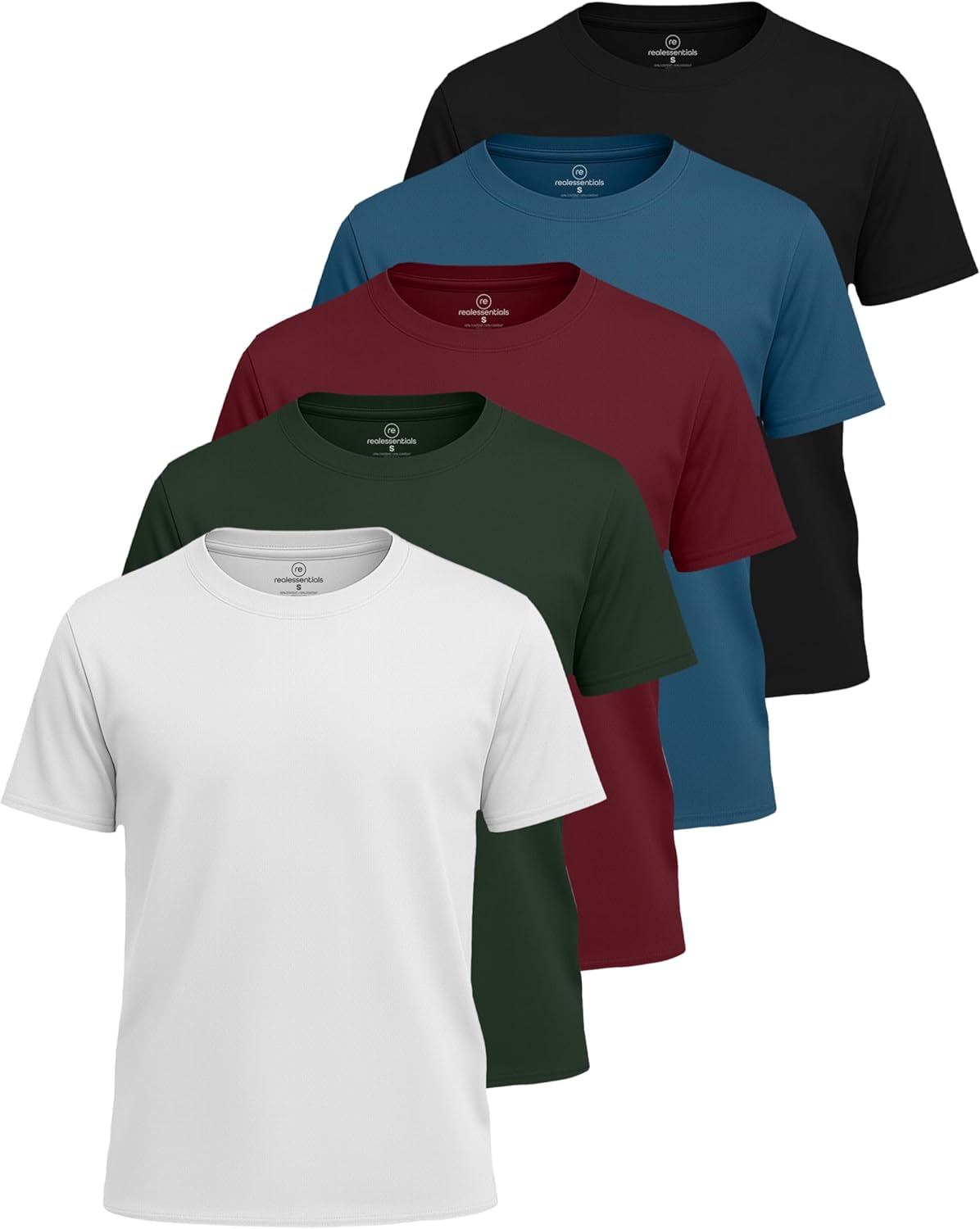 Boys' Mesh Short Sleeve Athletic T-Shirt for Active Play