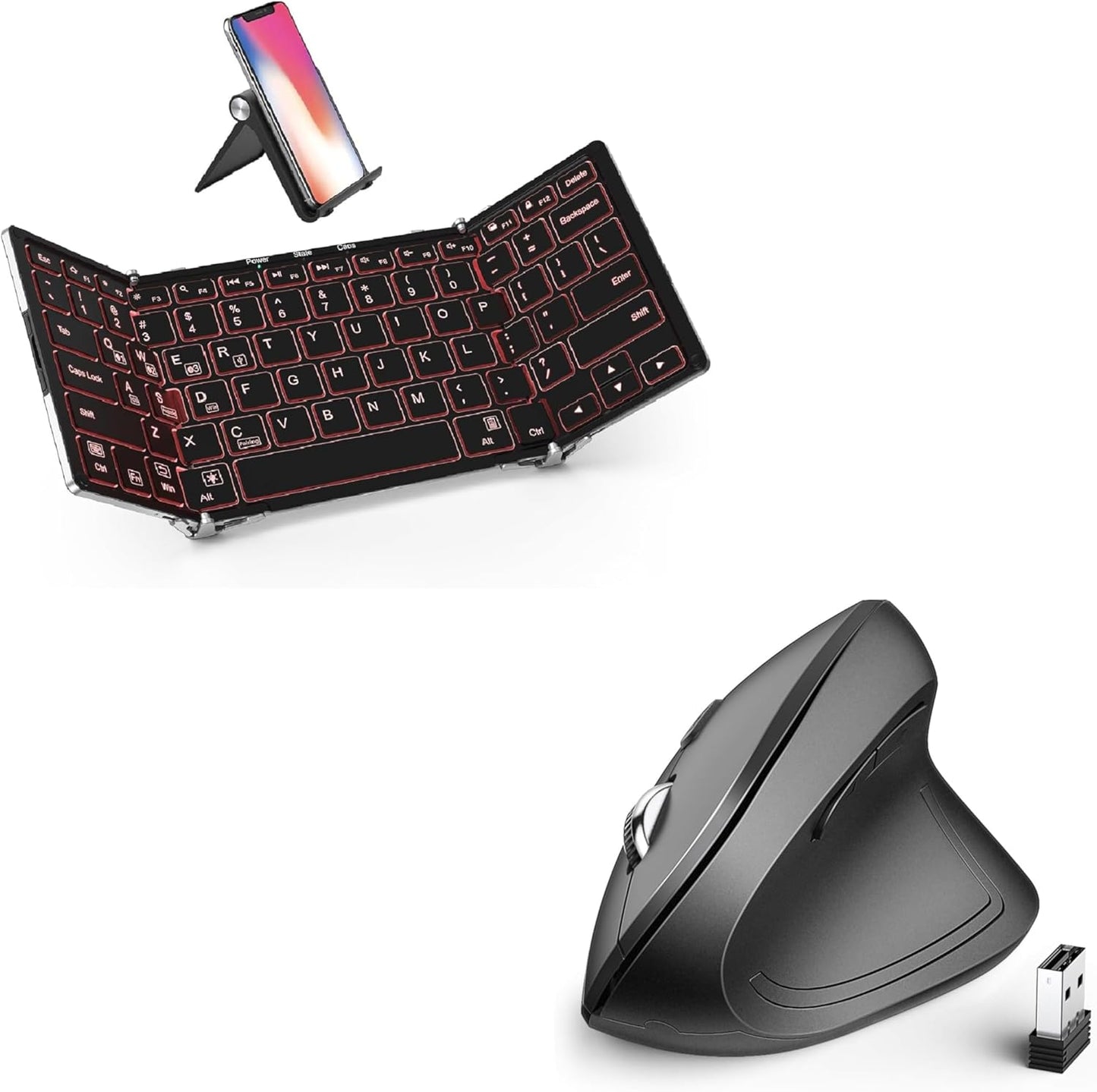iClever BK05 Bluetooth Keyboard: Multi-Device, Backlit