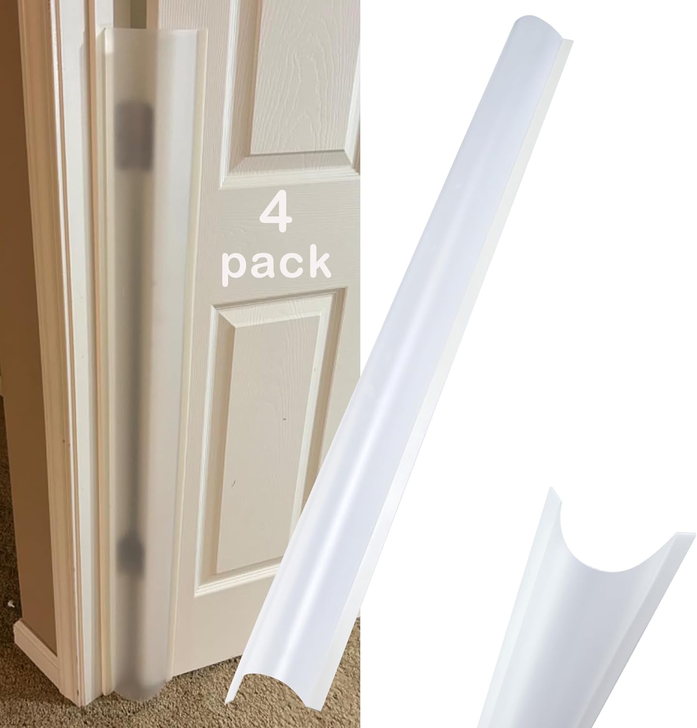 4PCS Baby Proofing Door Finger Pinch Guard for Child Safety