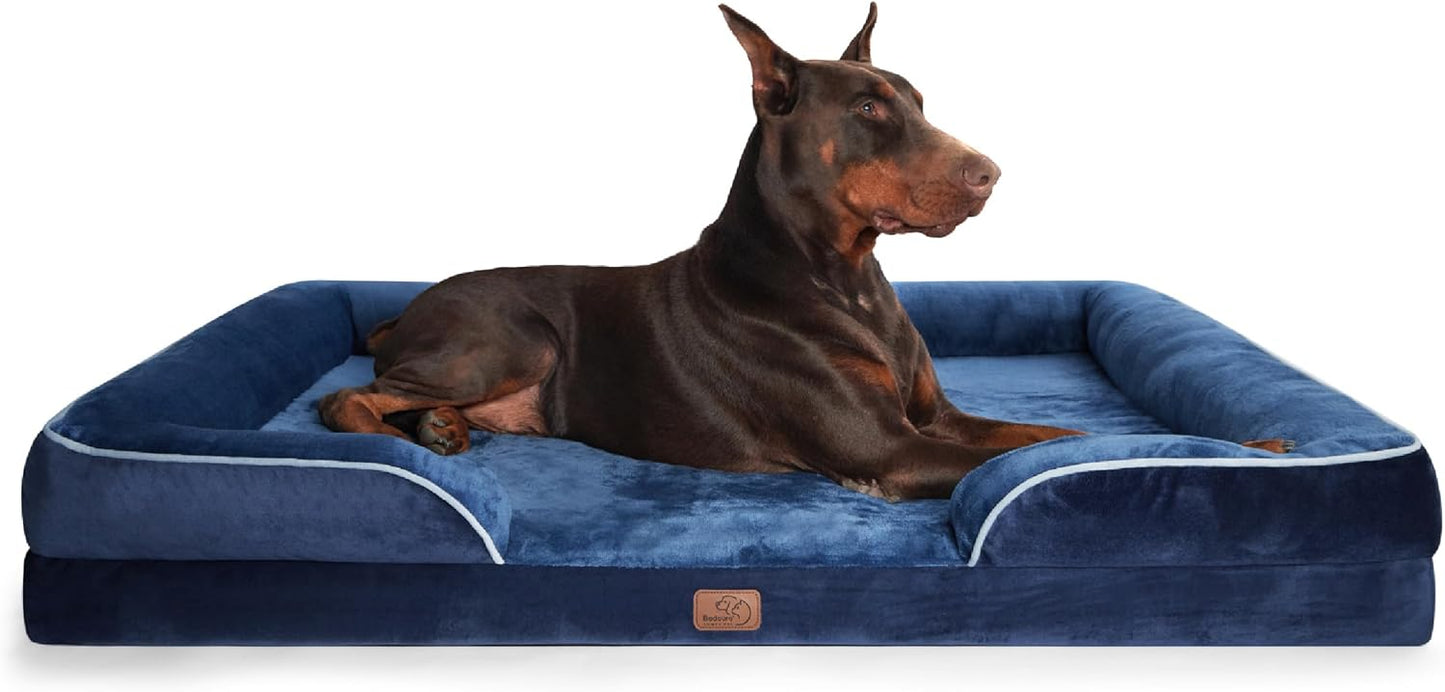Bedsure XXL Orthopedic Dog Bed for Extra Large Dogs Comfort