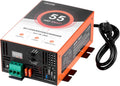 RV Power Converter 55 Amp 110V to 12V DC - Smart Multi-Stage Charger