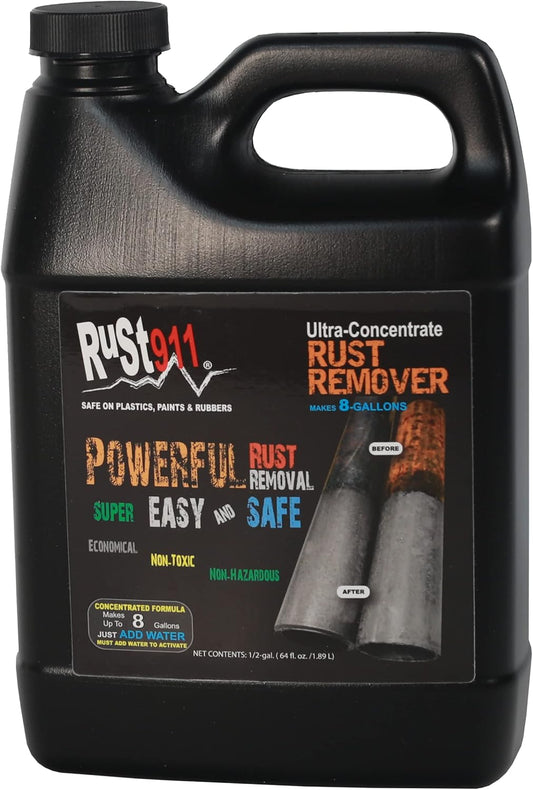 Rust911 Ultra-Concentrated Rust Remover for Fast Rust Removal